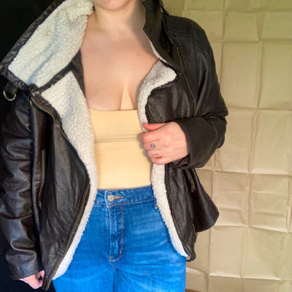 Dollhouse cropped bomber jacket